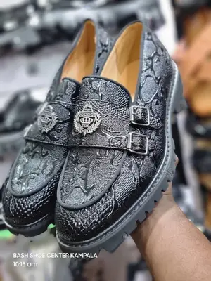 Men's Luxury Casual Loafers Designed in a Double Monk Strap Style,
