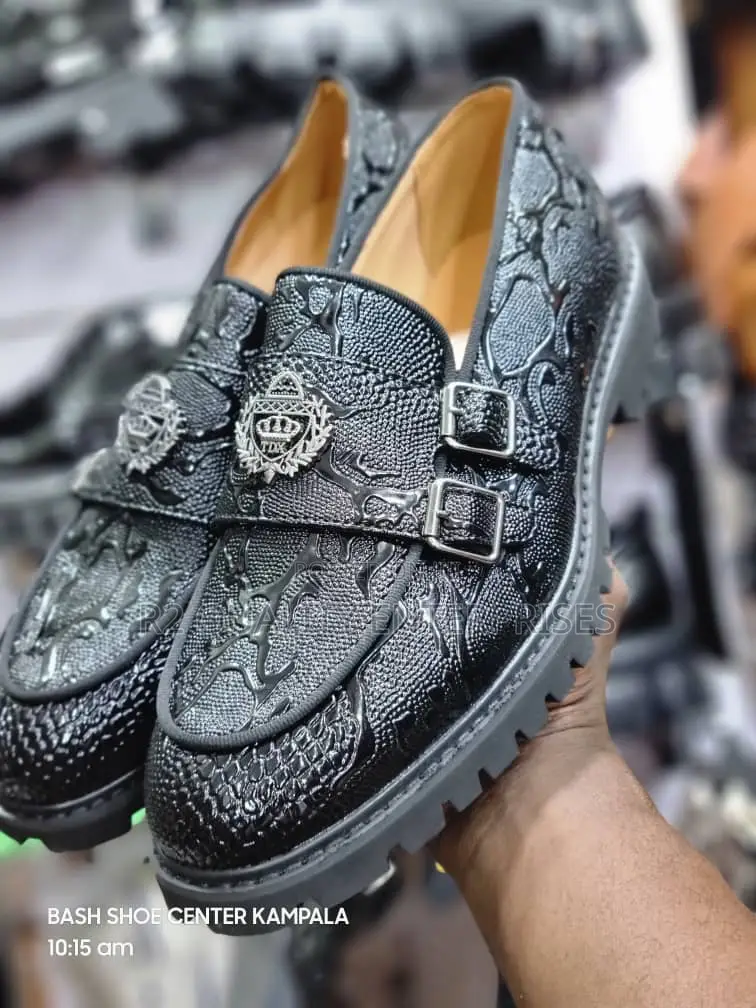 Men's Luxury Casual Loafers Designed in a Double Monk Strap Style,