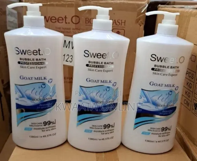 1.38l Sweet. O Bubble Bath Shower Gel Skin Care Organic Body Wash