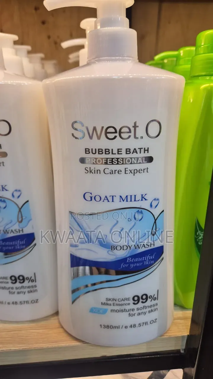 1.38l Sweet. O Bubble Bath Shower Gel Skin Care Organic Body Wash