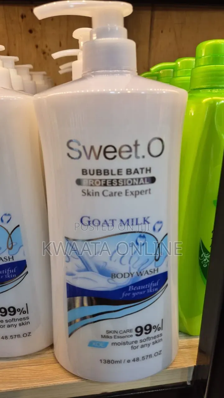 1.38l Sweet. O Bubble Bath Shower Gel Skin Care Organic Body Wash