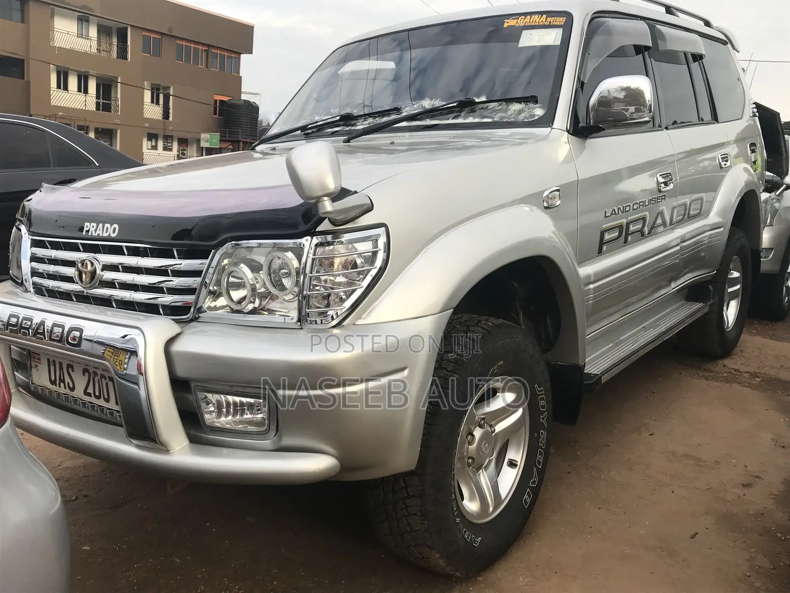 Toyota Land Cruiser Prado 2000 Silver