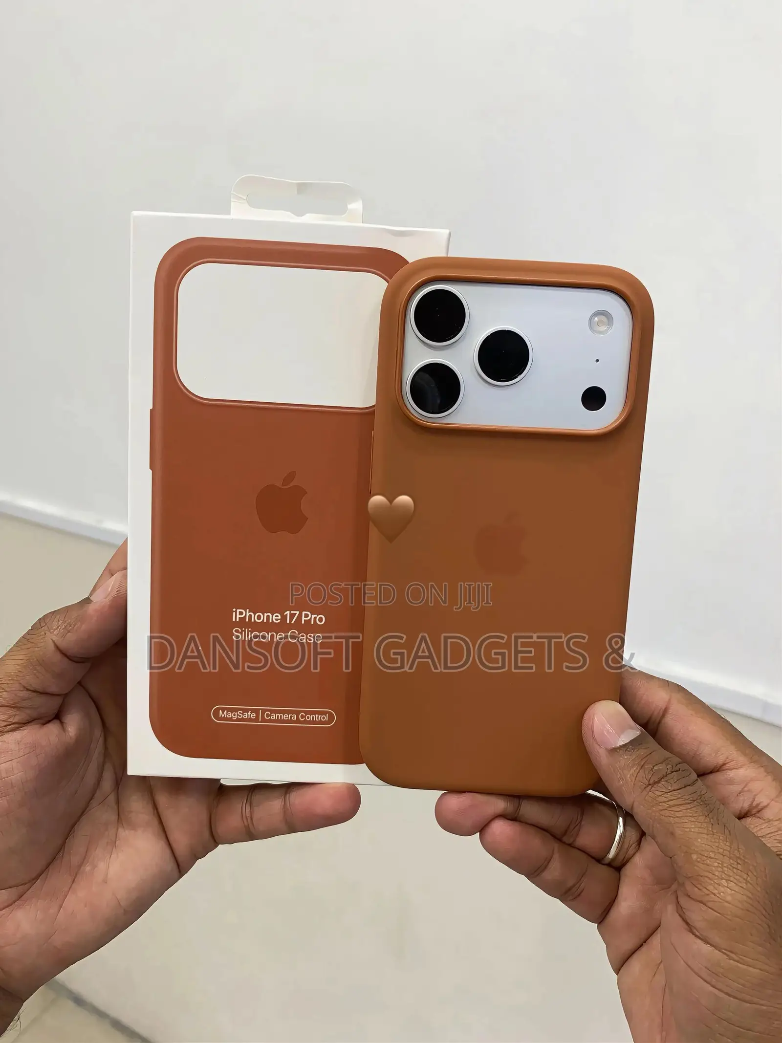 Premium Liquid Silicone Magsafe Case for iPhone 17