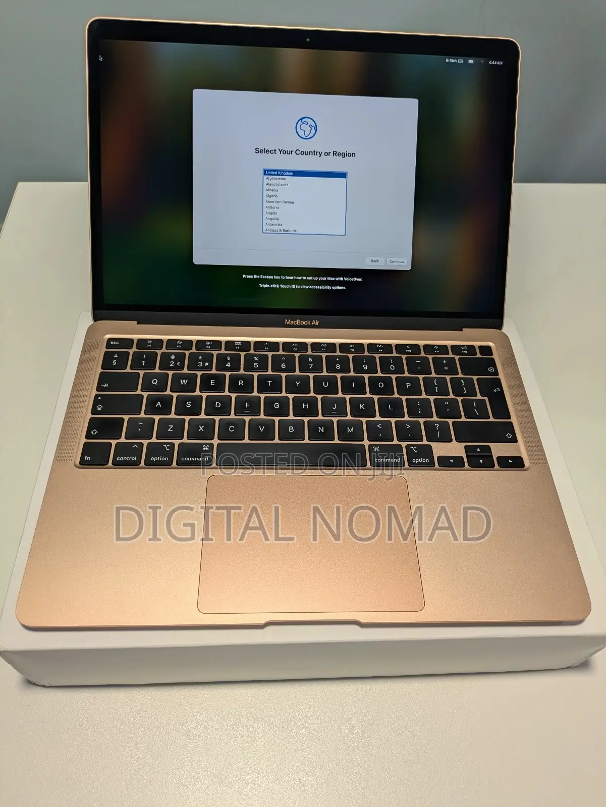Laptop Apple MacBook Air 2020 M1 8GB Apple M1 SSD 256GB