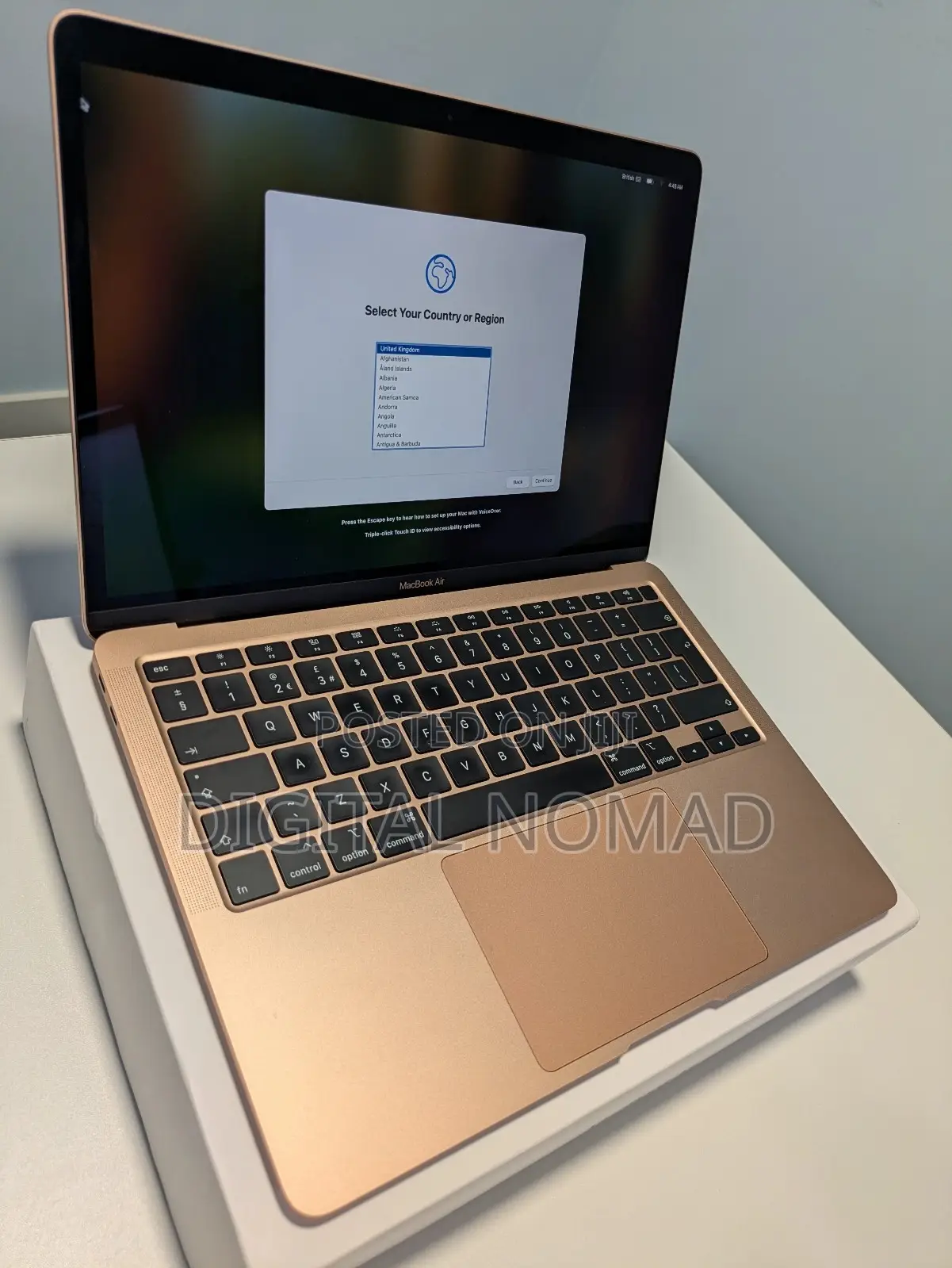 Laptop Apple MacBook Air 2020 M1 8GB Apple M1 SSD 256GB
