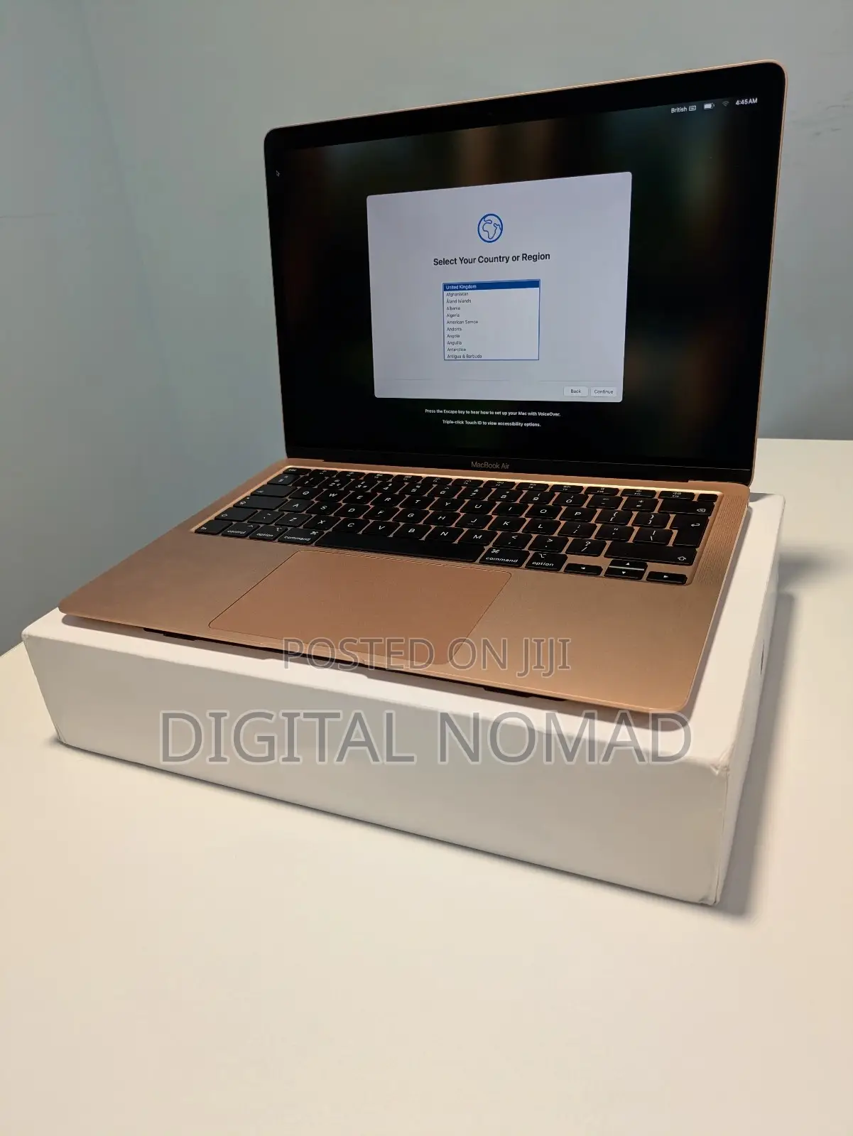 Laptop Apple MacBook Air 2020 M1 8GB Apple M1 SSD 256GB