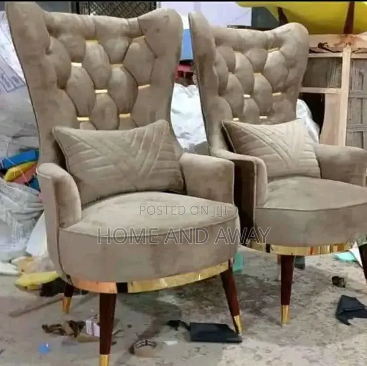 Single High Back Accent Sofa Chairs in Any Colour 650,000/- + Delivery
