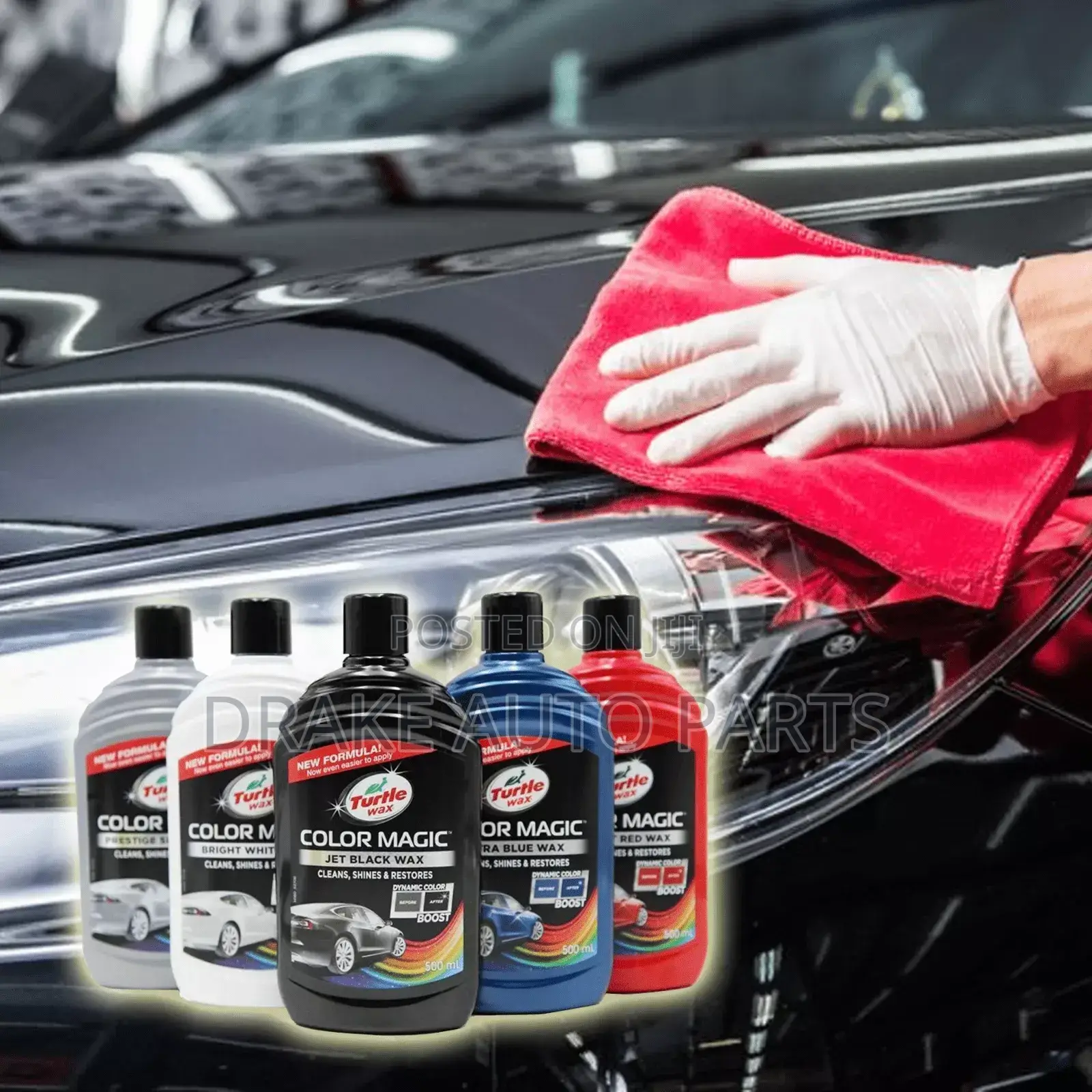3 in 1 Color Magic Polish Clean, Restore, Shine Your Car Available