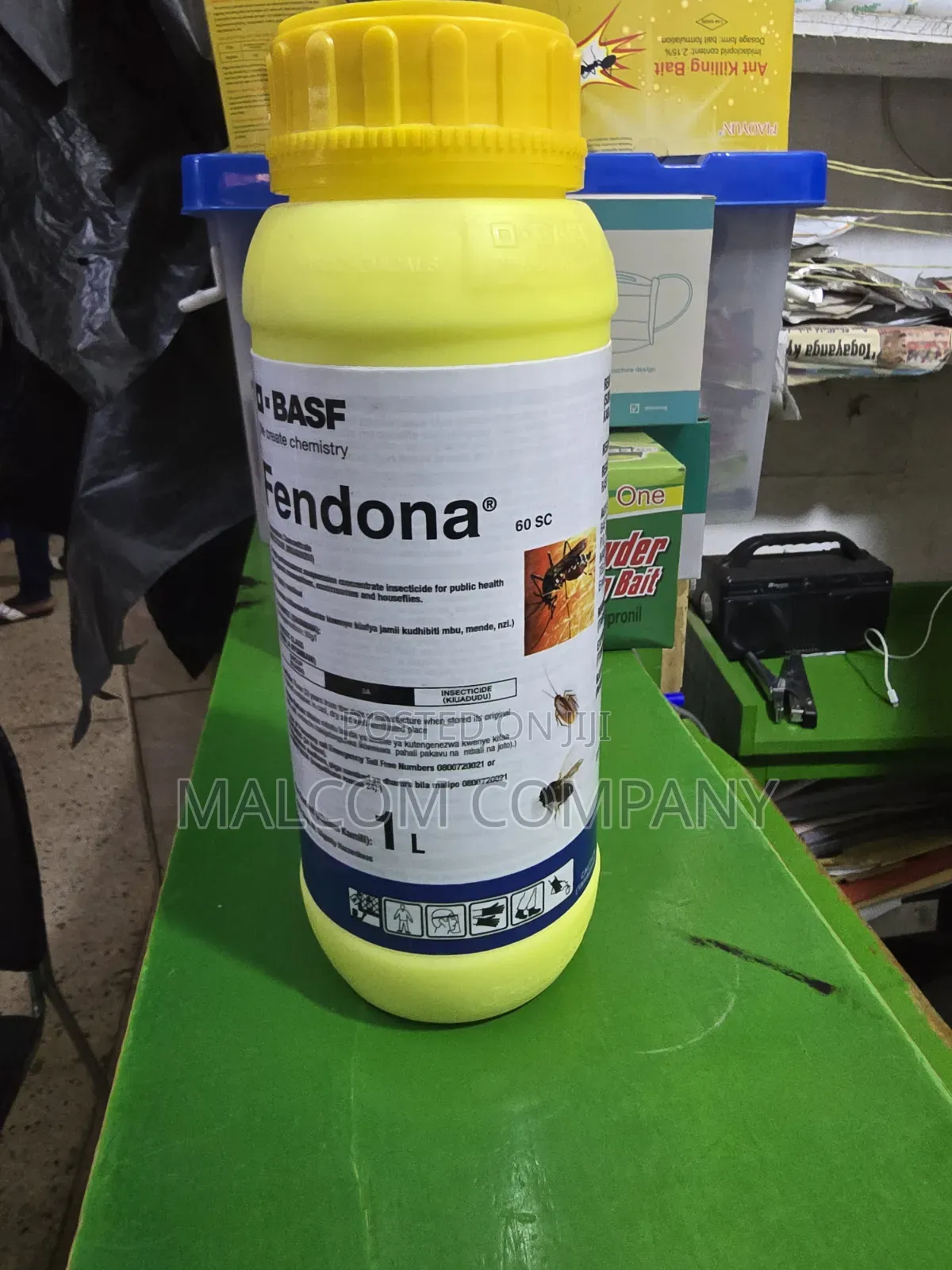 Fendona 60sc Basf Insecticides 1ltr. Bedbugs, Cockroaches, Mosquitoes