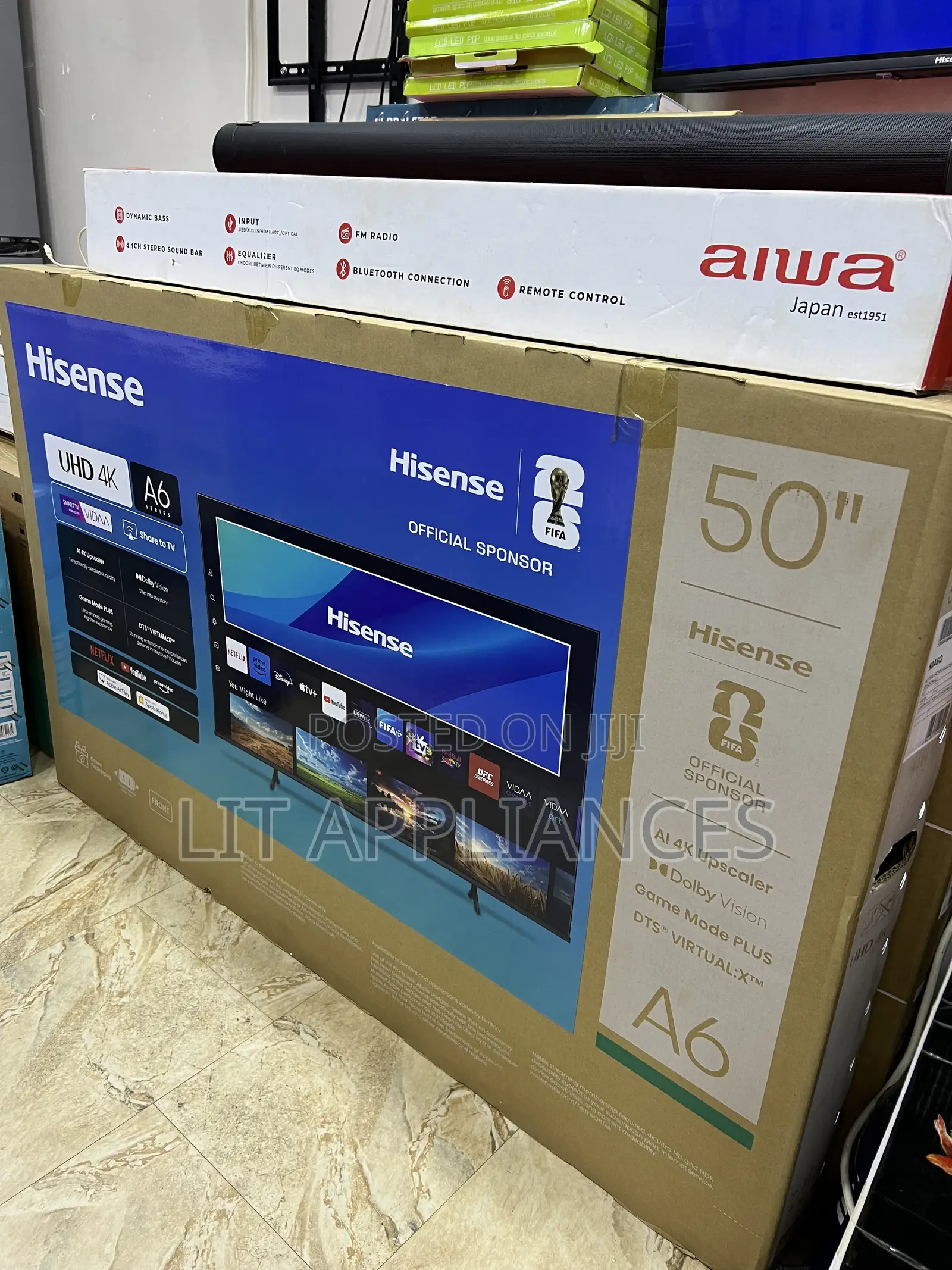 Hisense 50 inches Smart Tv ,A6 Series,4k Uhd