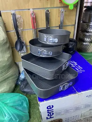 Non Stick Prong Cake Mould Pans 7 Pieces