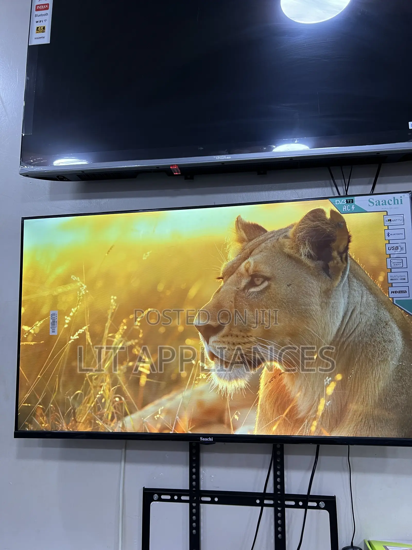 Saachi 43inch Android Tv,Full Hd Resolution,Youtube,Netflix Storage