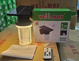 3n1 Solar Wall Lights Changing White, Warm, and Warmwhite