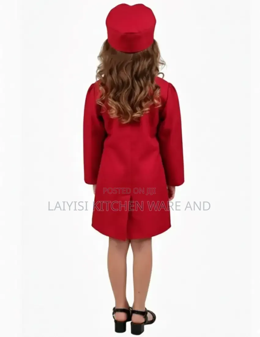 International Airline Air Hostess Kids Fancy Dress Costume for Girls