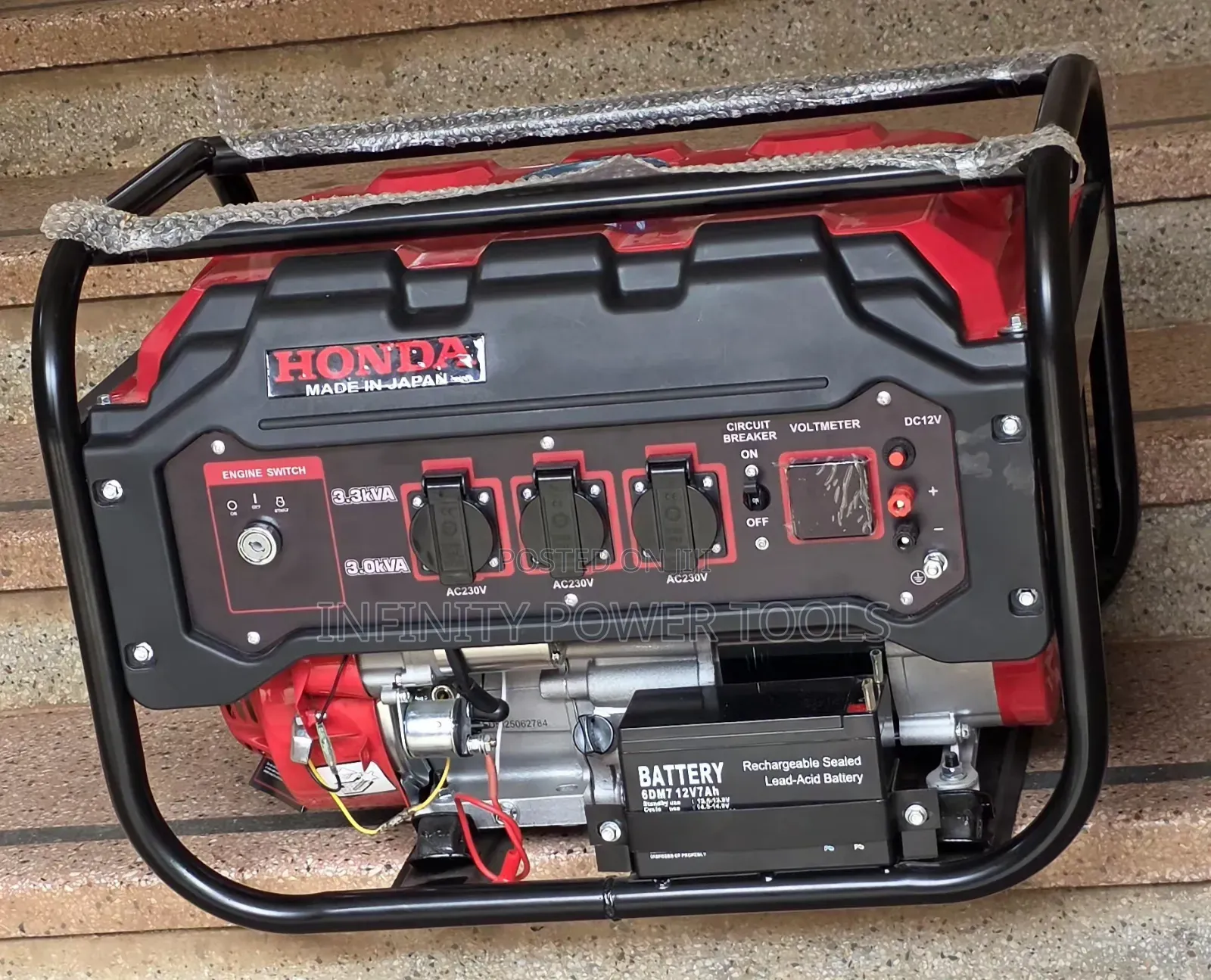 Gasoline Generator 3.3kva(8hp)