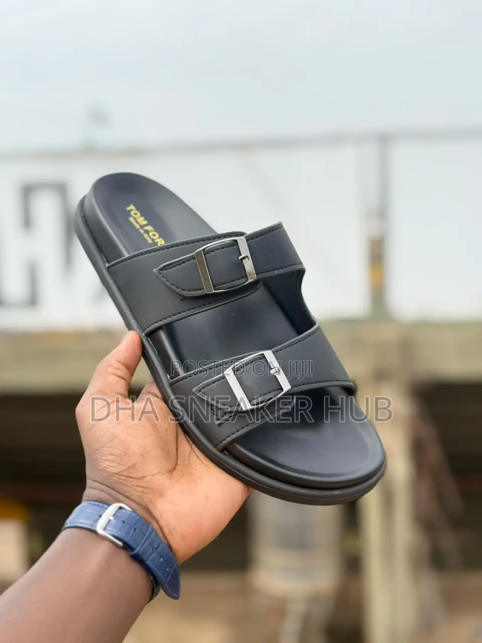Tom Ford Luxury Sandals Black