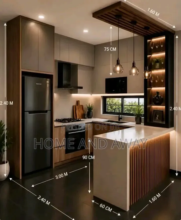 U Design Mini Kitchen Cabinets in Any Colour From 7,000,000/- On Order
