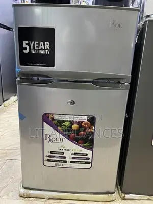 Roch 110 Double Door Fridge With 5years Warranty.