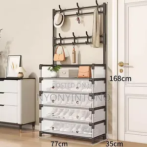 5layer Hat and Shoe Rack Dust Proof