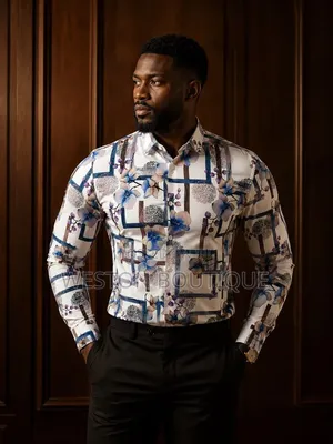 Long Sleeve Floral Men's Original Rubber Shirts