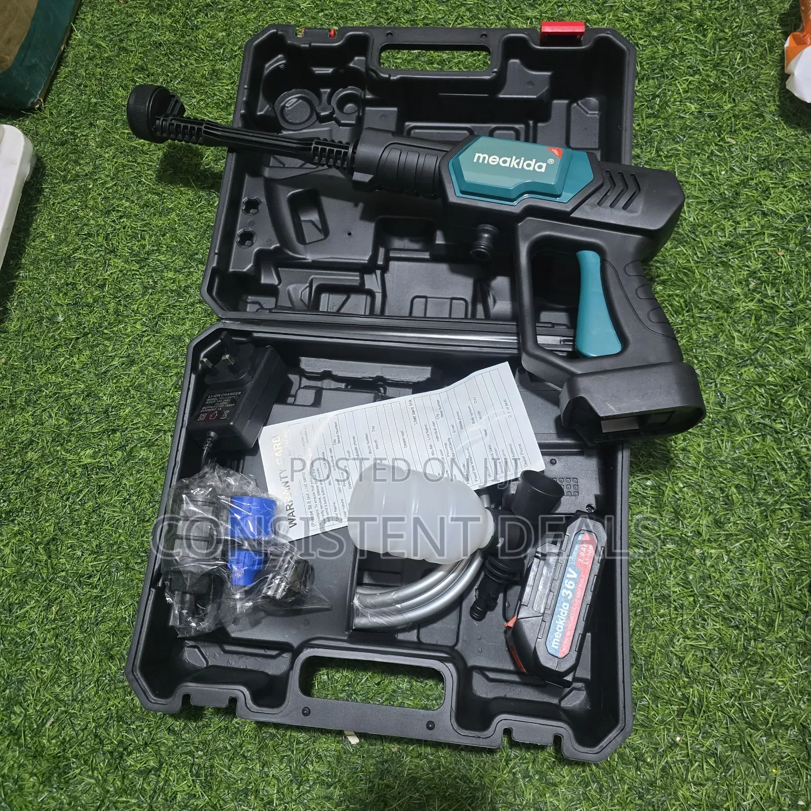 Meakida 36v Cordless Pressure Washer Kit