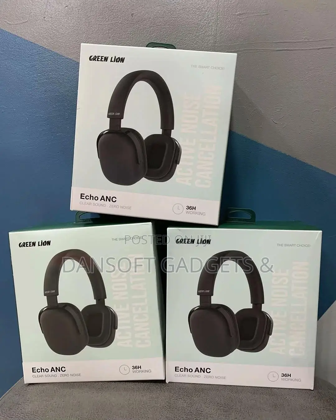 Green Lion Echo Anc Wireless Headphones