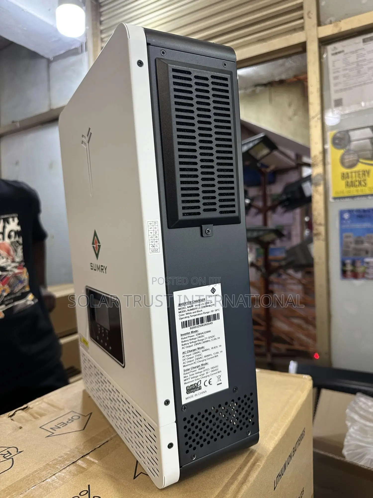 3kva Hybrid Inverter to Power a 2bedroom House With Lighting and Tv