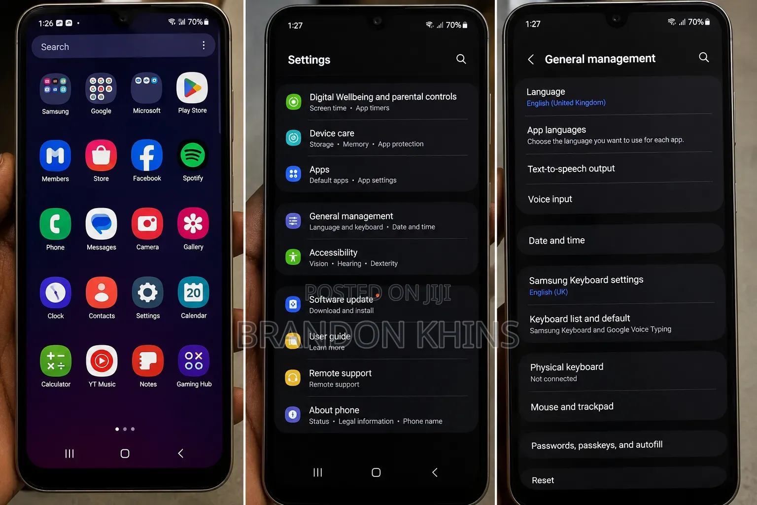 Samsung Galaxy A07 128 GB Black