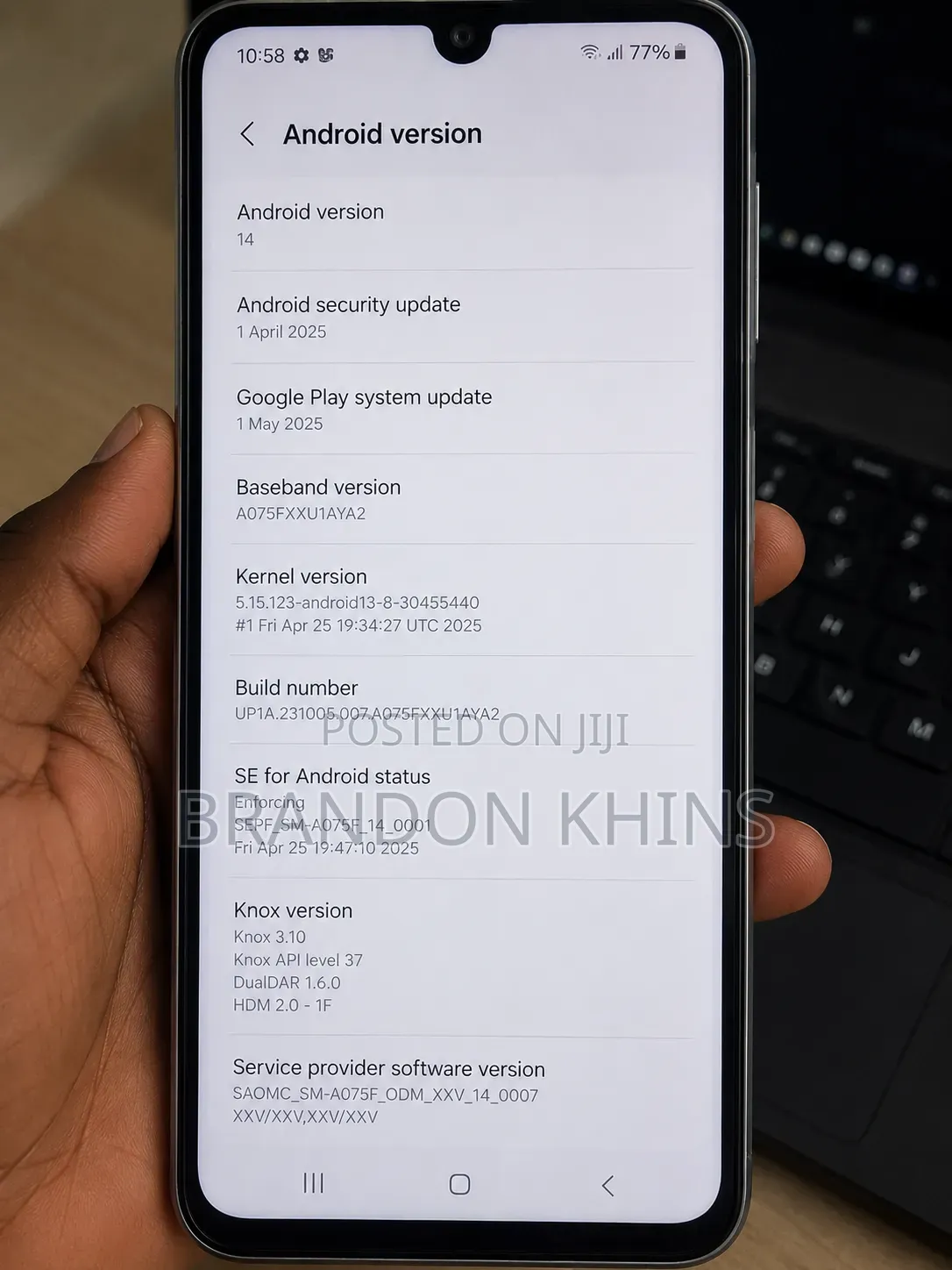 Samsung Galaxy A07 128 GB Black