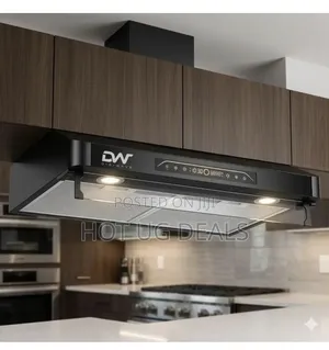 Digiwave DIGITAL LED Screen 60cm Range Hood Kitchen Extractor- Black