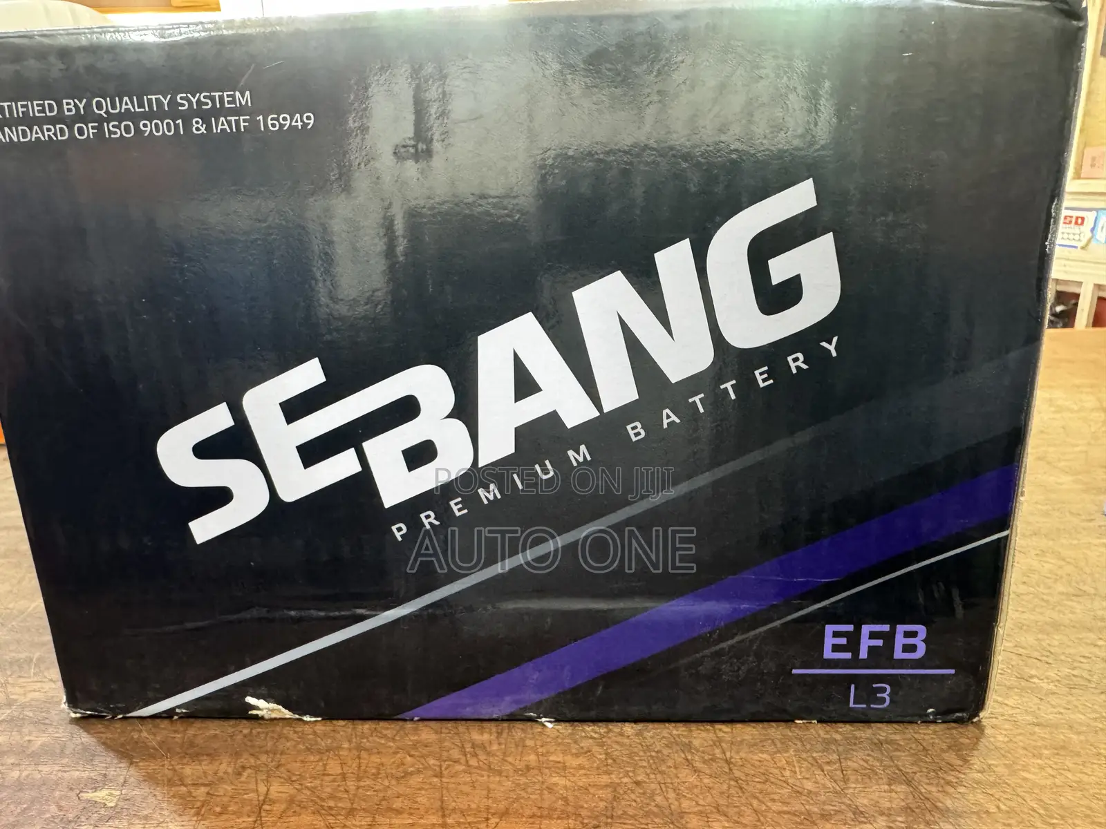 Din80 EFB Sebang Battery of Start-Stop Technology