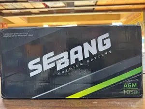 Din110 AGM Sebang Battery With Start-Stop Feature
