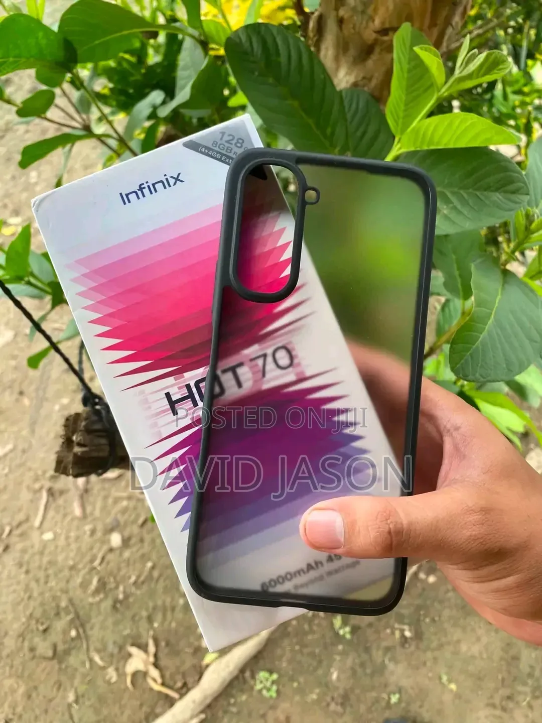 New Infinix Hot 70 256 GB Black