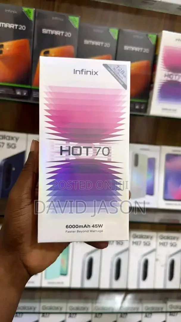 New Infinix Hot 70 256 GB Green