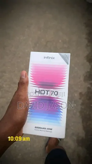 New Infinix Hot 70 256 GB Orange