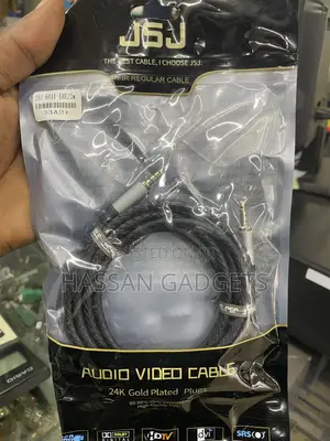 Audio Cable Aux Cable 3m Braided Male to Male Stereo Auxiliary