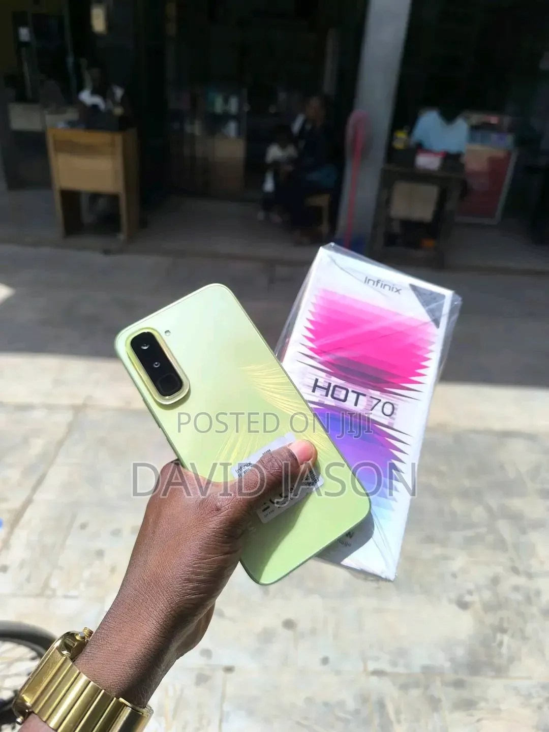 New Infinix Hot 70 256 GB Green