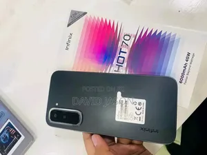 New Infinix Hot 70 256 GB Black