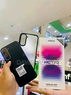 New Infinix Hot 70 256 GB Black