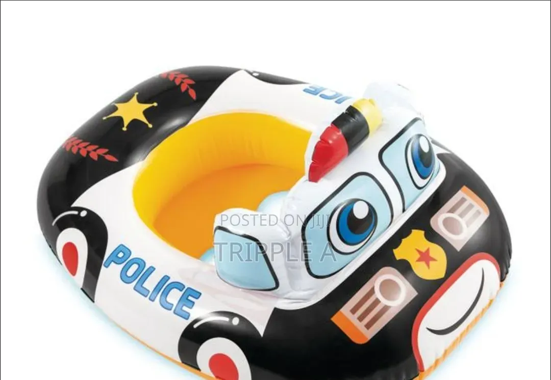 Intex Inflatable Cute Lil Police Cruiser Floater