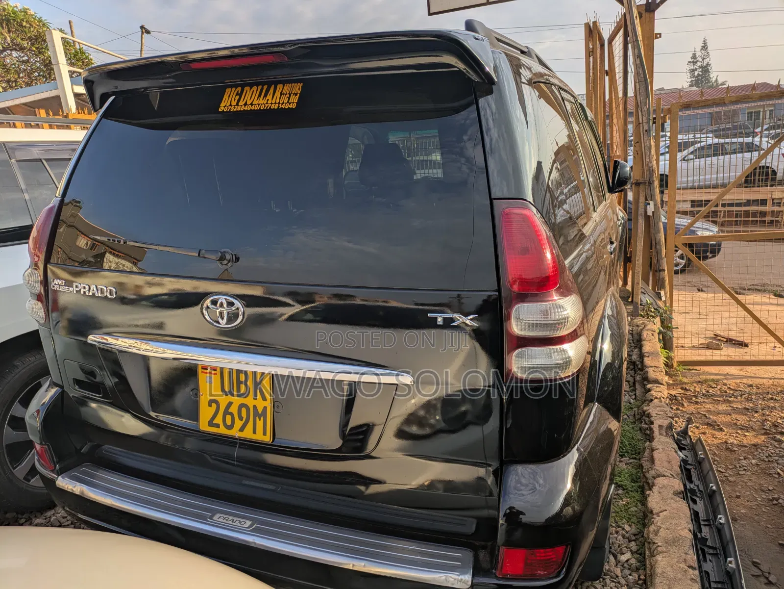 Toyota Land Cruiser Prado 2008 Black