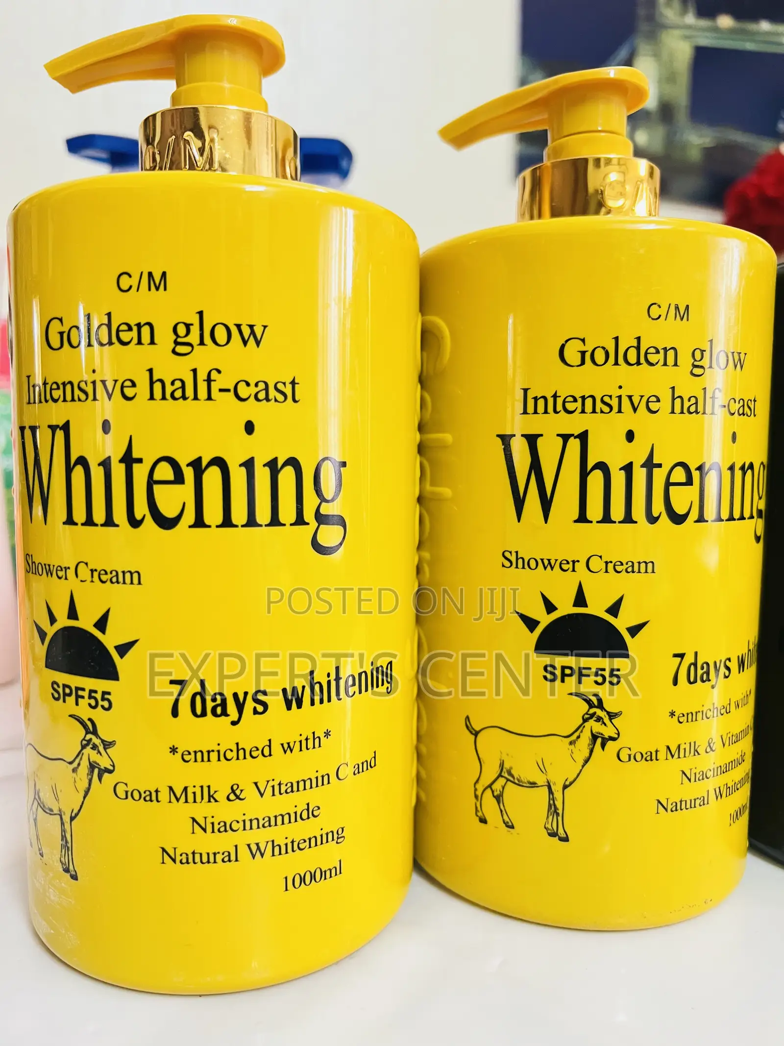 Golden Glow Goat Milk Shower Gel