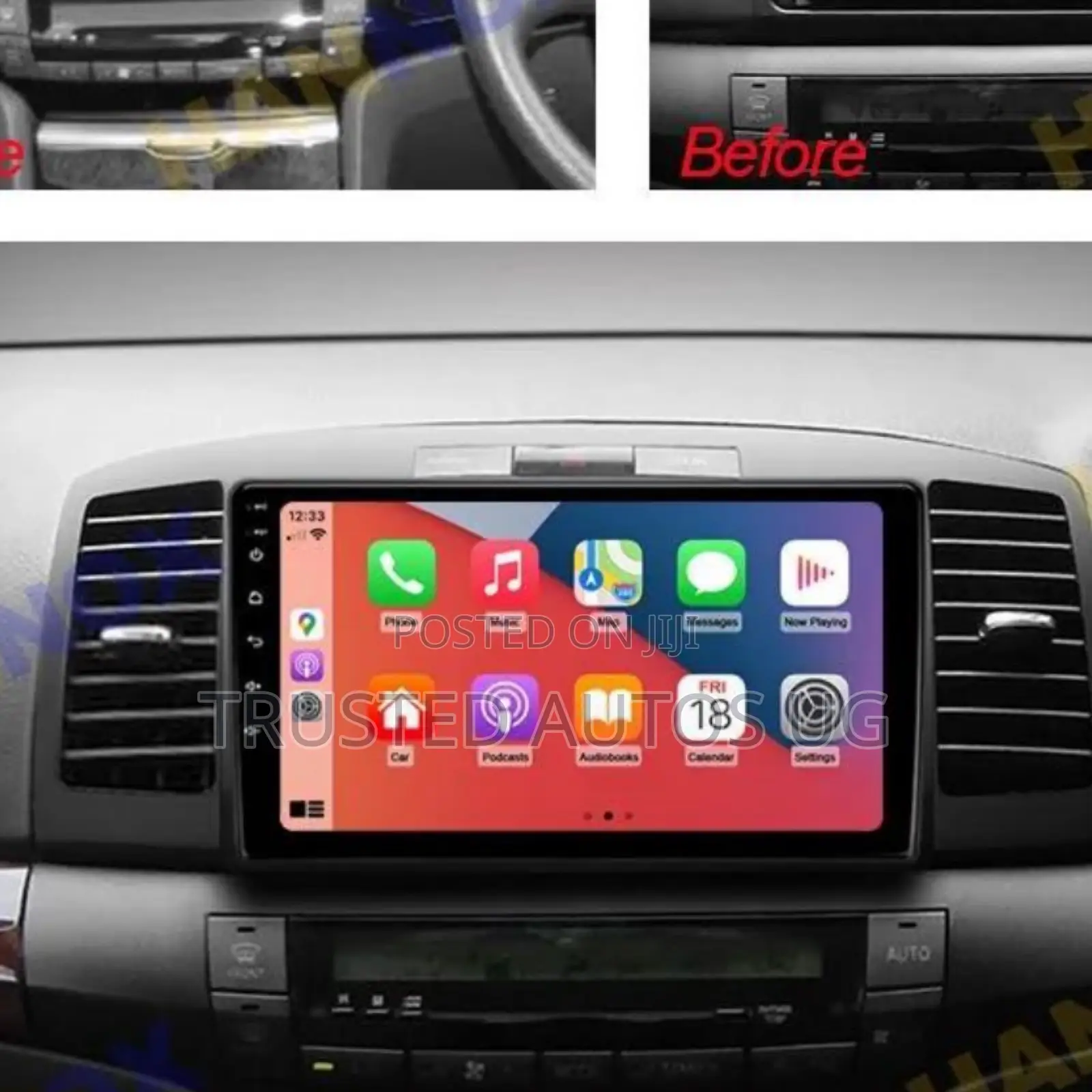 Toyota Premio Android Radio Muu10