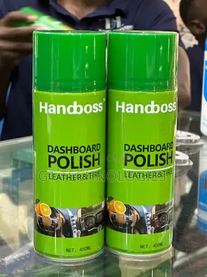 Handboss Dashboard Polish Spray Comes in a 450ml Bottle