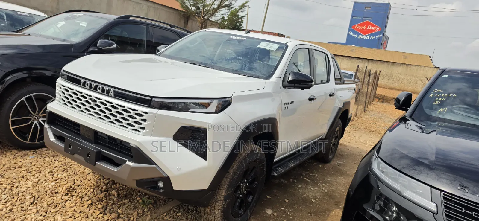 New Toyota Hilux 2025 White