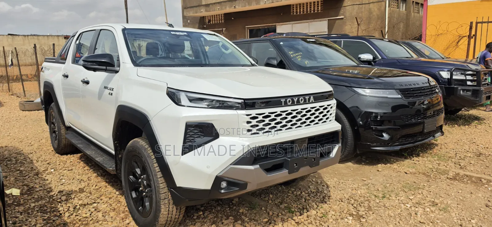New Toyota Hilux 2025 White