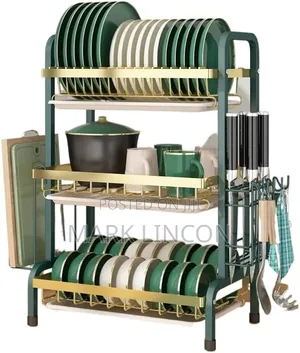 3-Tier Dish Drying Rack