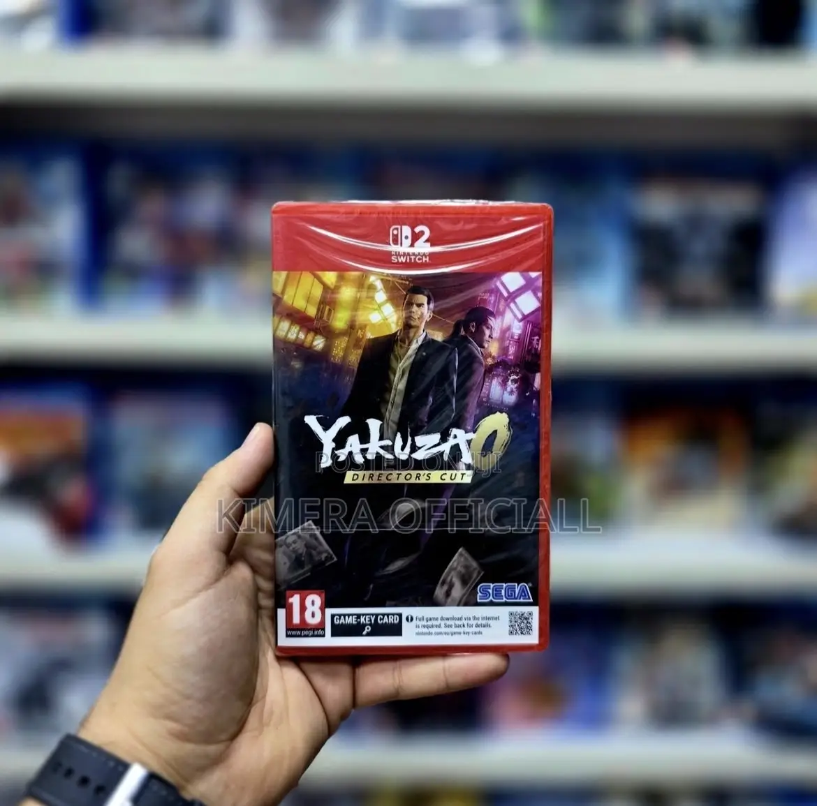 Yakuza O Director’s Cut Nintendo Switch 2 Game Cd