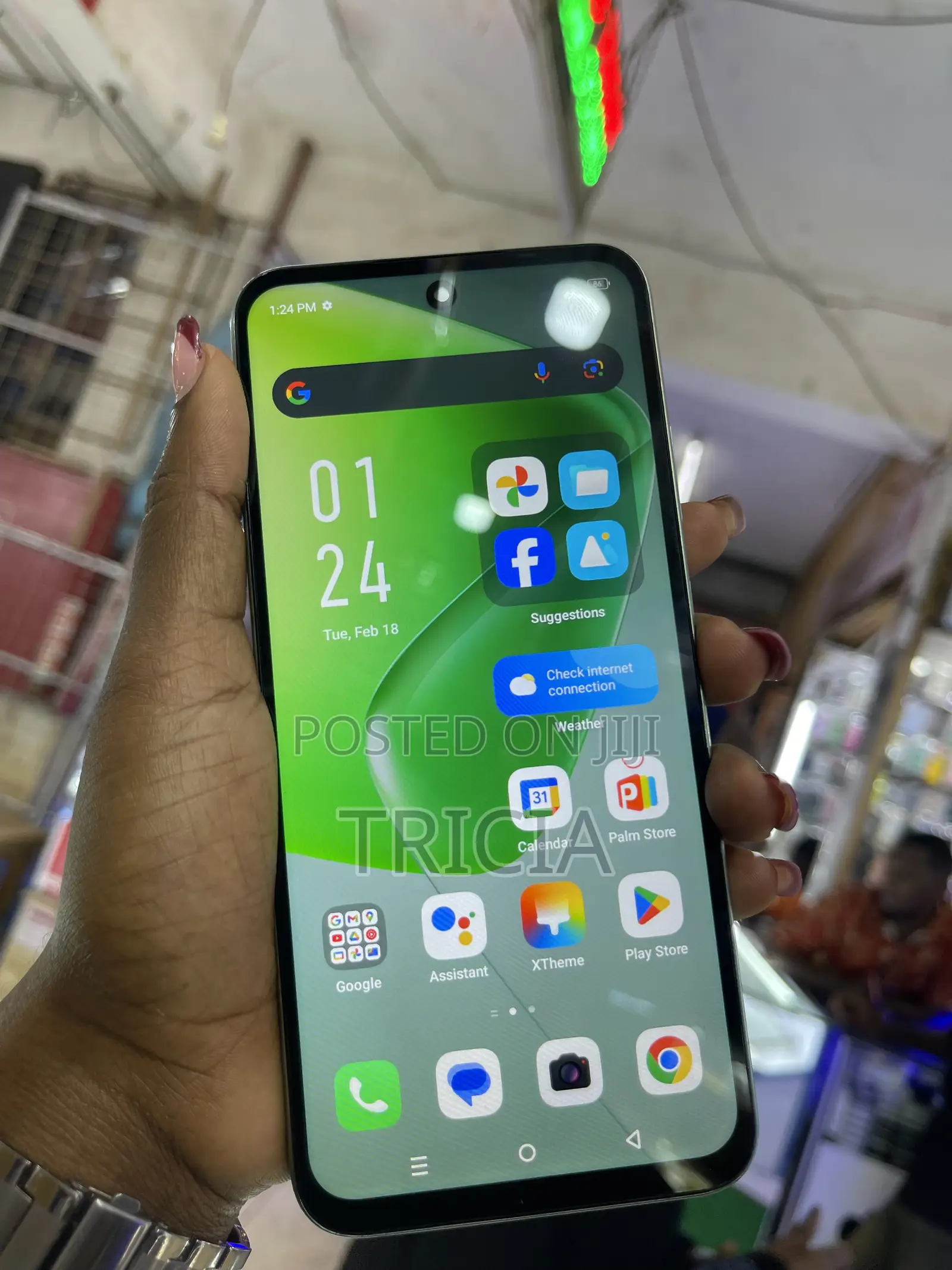 Infinix Hot 50i 128 GB Green