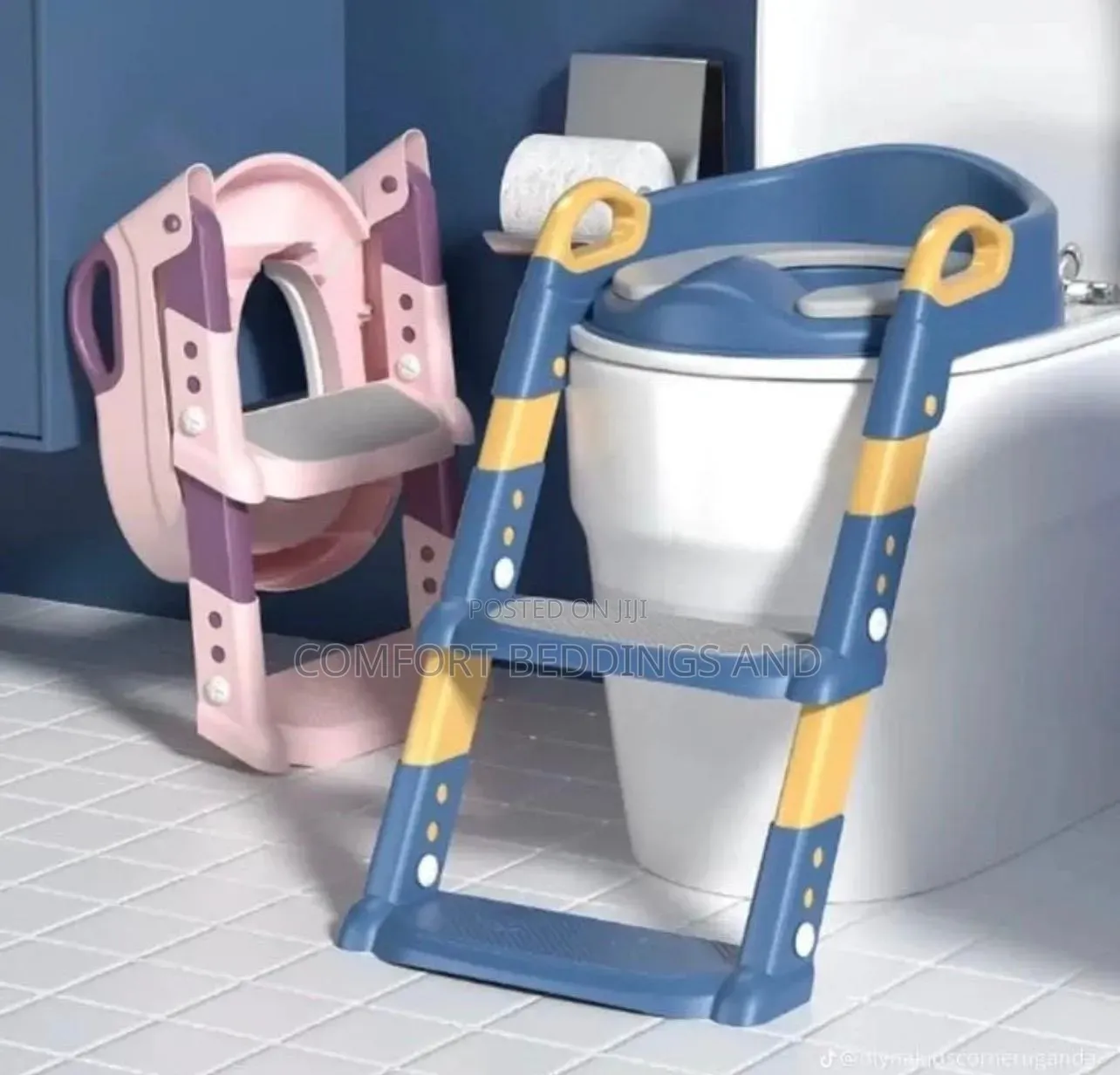 Baby Toilet Ladder Blue